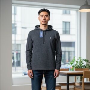 New With Tags Men’s Small Polo Lauren Light Hoodie Long sleeve